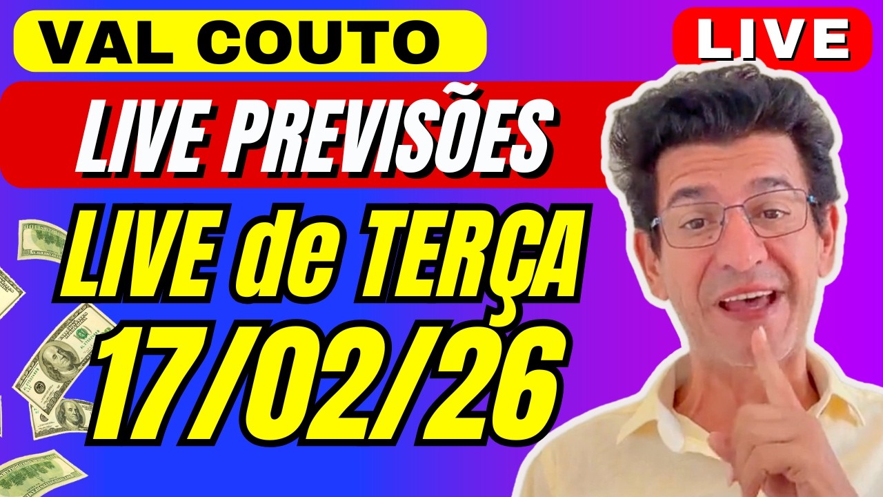 VAL COUTO FAZ LIVE DE PREVISÕES 17/02/26 #valcouto #previsões #carlinhosvidente