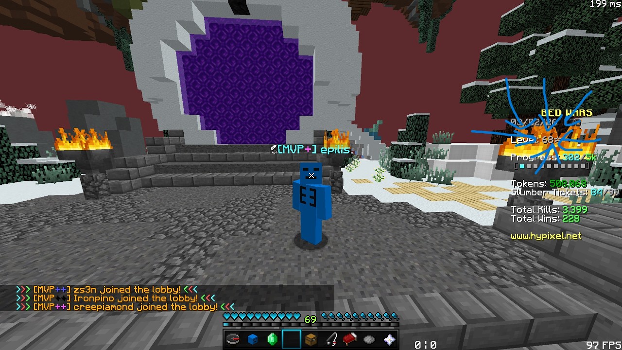 Reaching 68 bedwars stars (finaly)