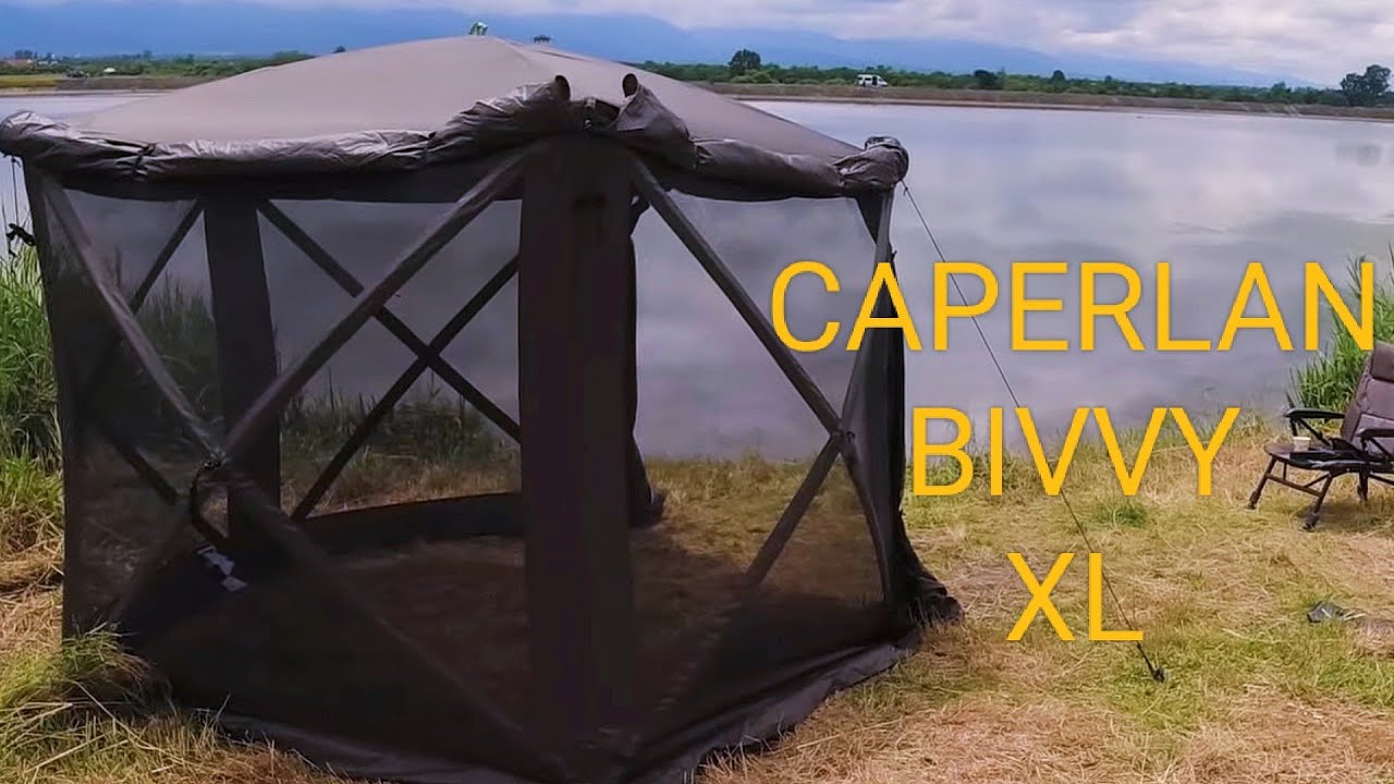 UNBOXING & REVIEW CAPERLAN BIVVY XL SHELTER 2023 #carpfishing