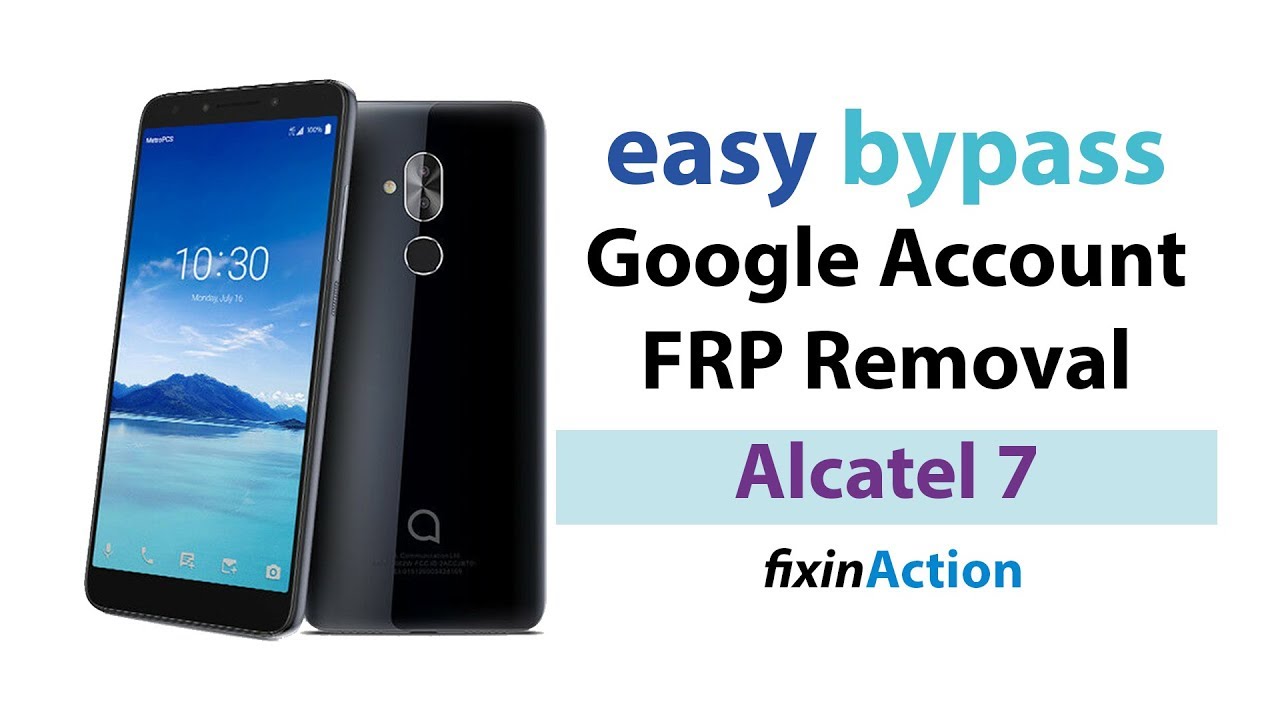 Easy Bypass Alcatel 7 6062W Google Account FRP Lock Removal without PC 2019