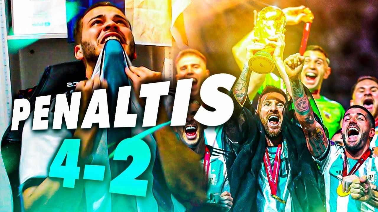 Espa&ntilde;ol Reacciona al Argentina 3-3 Francia (4-2) Termino Llorando