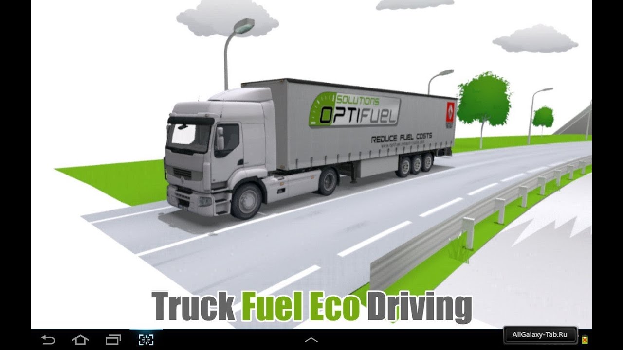 Геймплей Truck Fuel Eco Driving Android