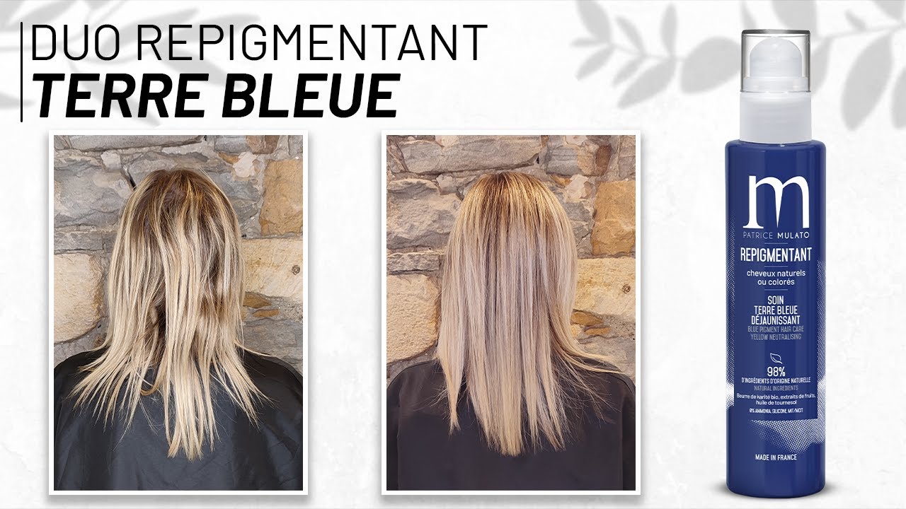 TUTO - Application d'un soin Repigmentant Terre Bleue déjaunissant