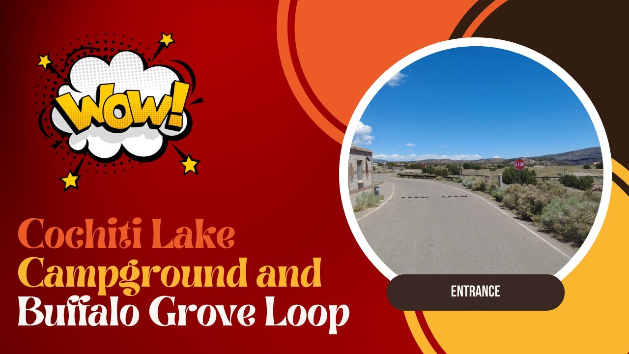 Cochiti Lake Campground Buffalo Grove Loop #newmexico #camping #campgrounds #travel @TheQueensBarge