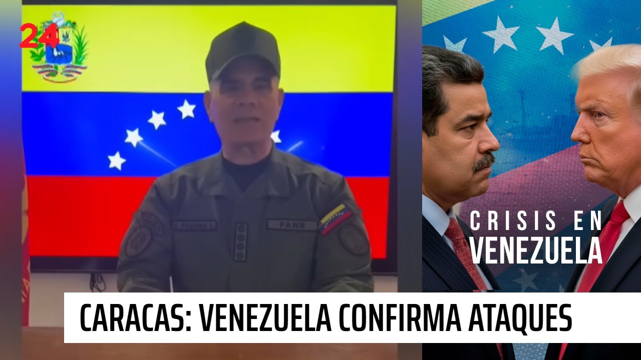 Ministro de Defensa de Venezuela confirma ataques de Estados Unidos a zonas civiles | 24 Horas