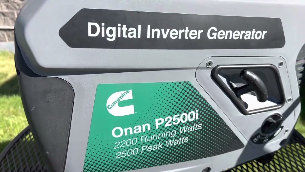 Cummins Onan P2500i: Power For Small Campers, Travel Trailers, Campsites, Home Necessities