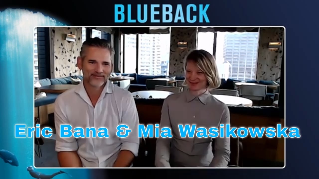 Eric Bana & Mia Wasikowska talk Blueback