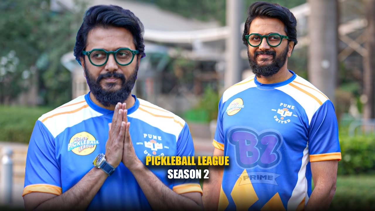 Star Alert! Ritesh Deshmukh At World Pickleball League Season 2 ✨🏓