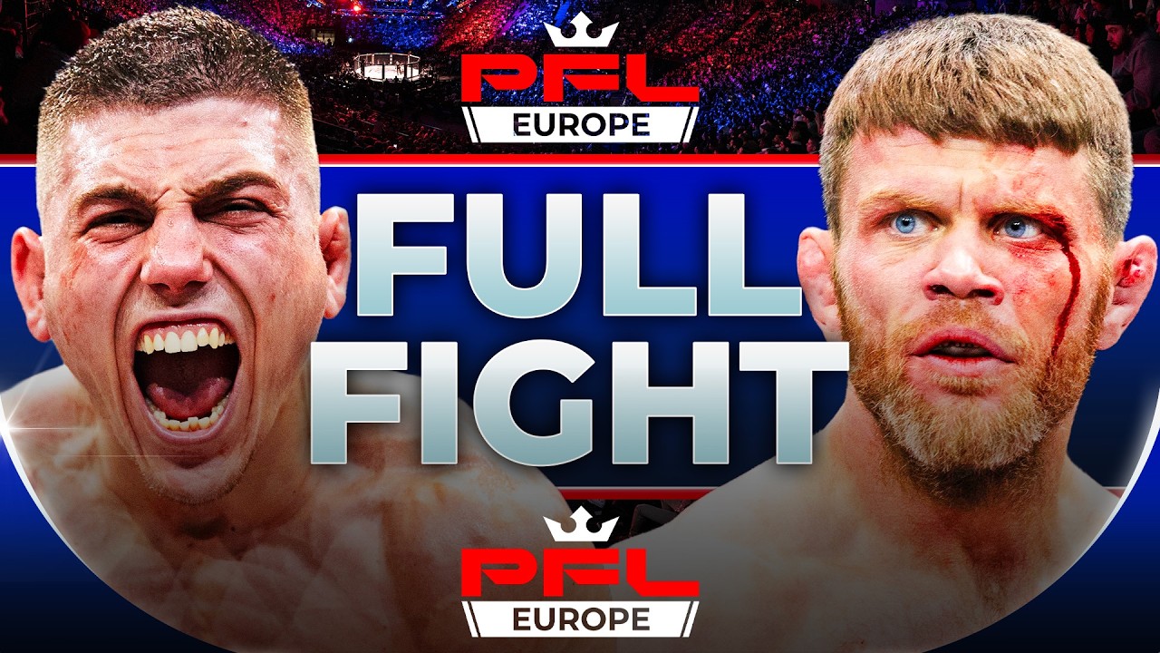 Brutal Lightweight Bout! | Claudio Pacella v Gavin Hughes | Full Fight | PFL Europe 1 2025