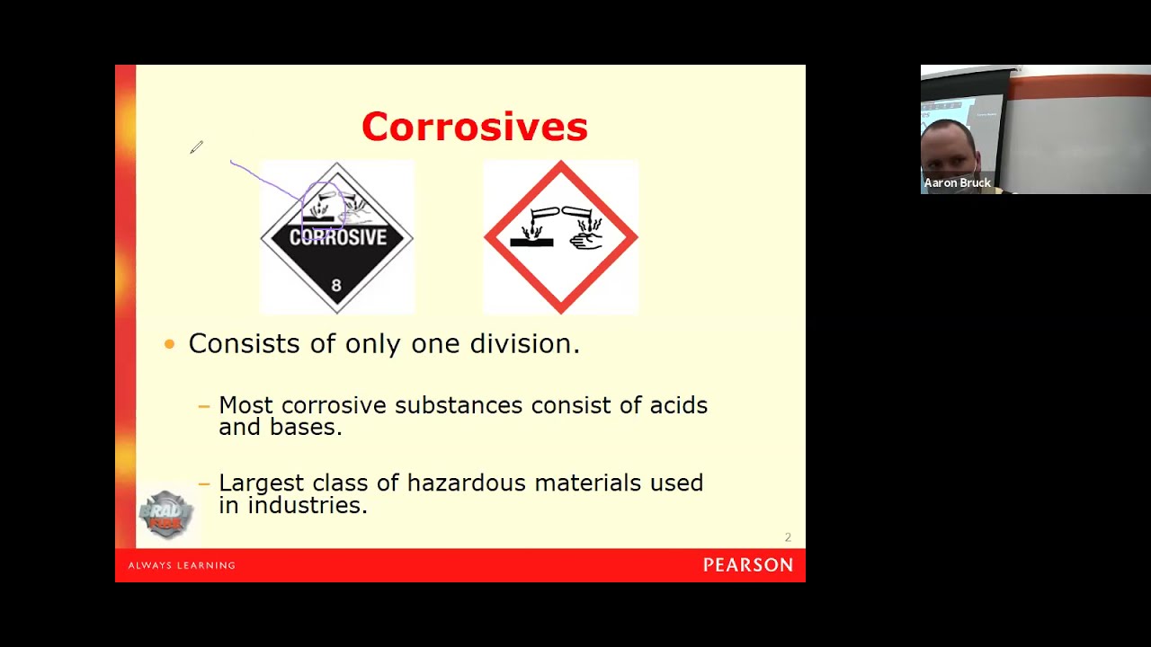 Lecture #25 - Introduction to Corrosive Materials