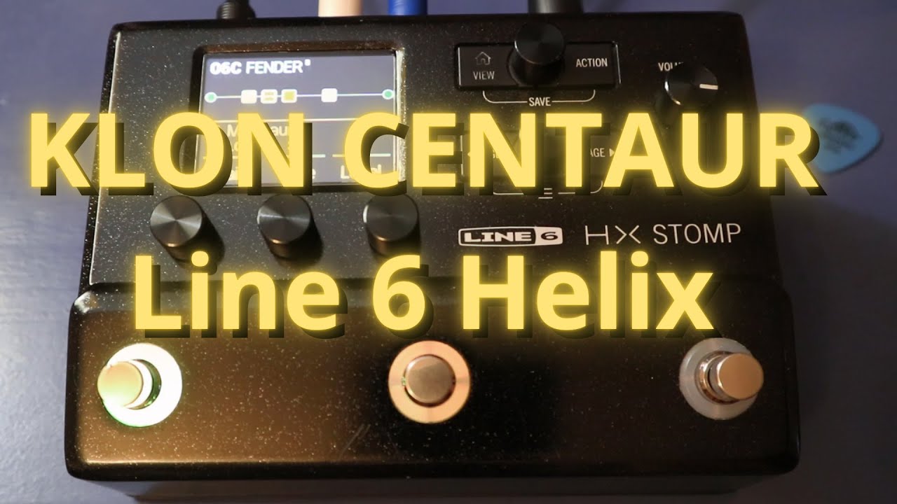 KLON CENTAUR // LINE 6 HELIX