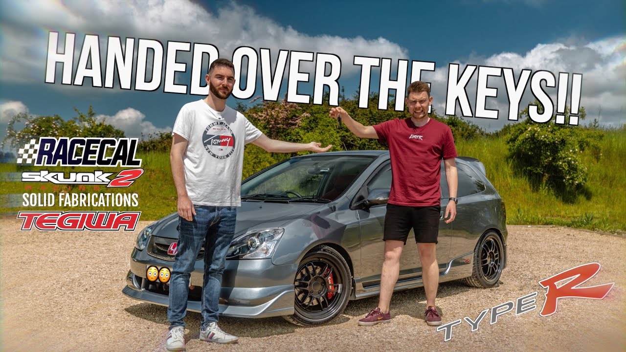 Letting My Friend Drive My Mapped Civic Type R EP3!! 4K