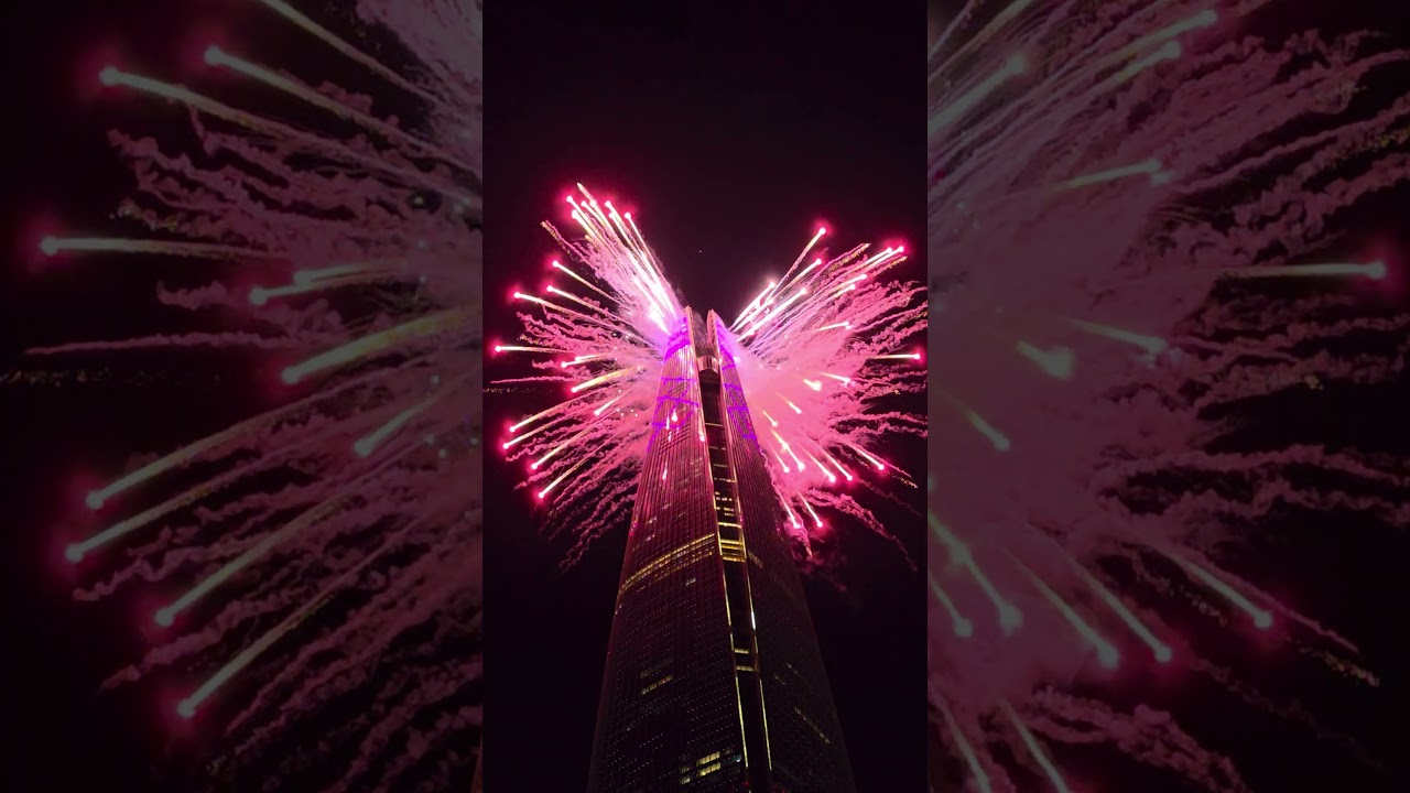 2025.12.31  2026 @카운트다운 @롯데월드타워 불꽃축제 풀영상