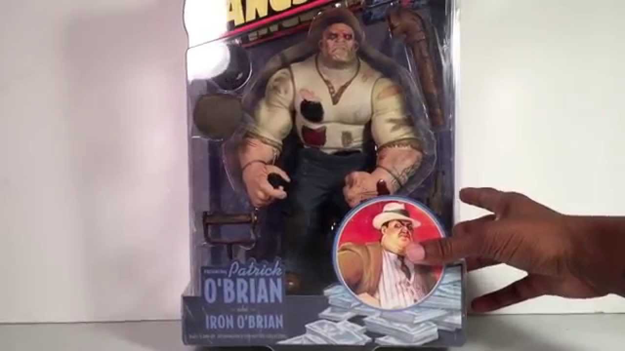Mezco Gangsters Inc Patrick O' Brian Action Figure Review