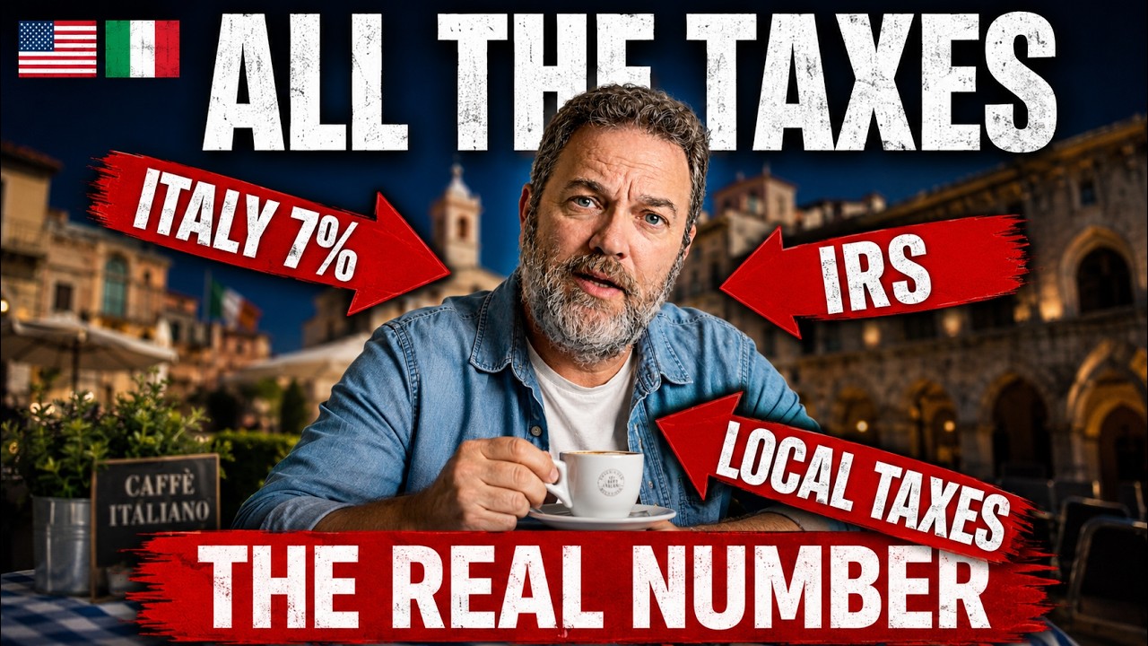 Retiring in Italy on a US Pension &mdash; Everything You'll Actually Pay in Tax