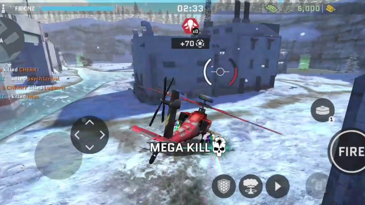 Massive Warfare Aftermath : Tomahawk skill fire rush (Paint 85% attack)