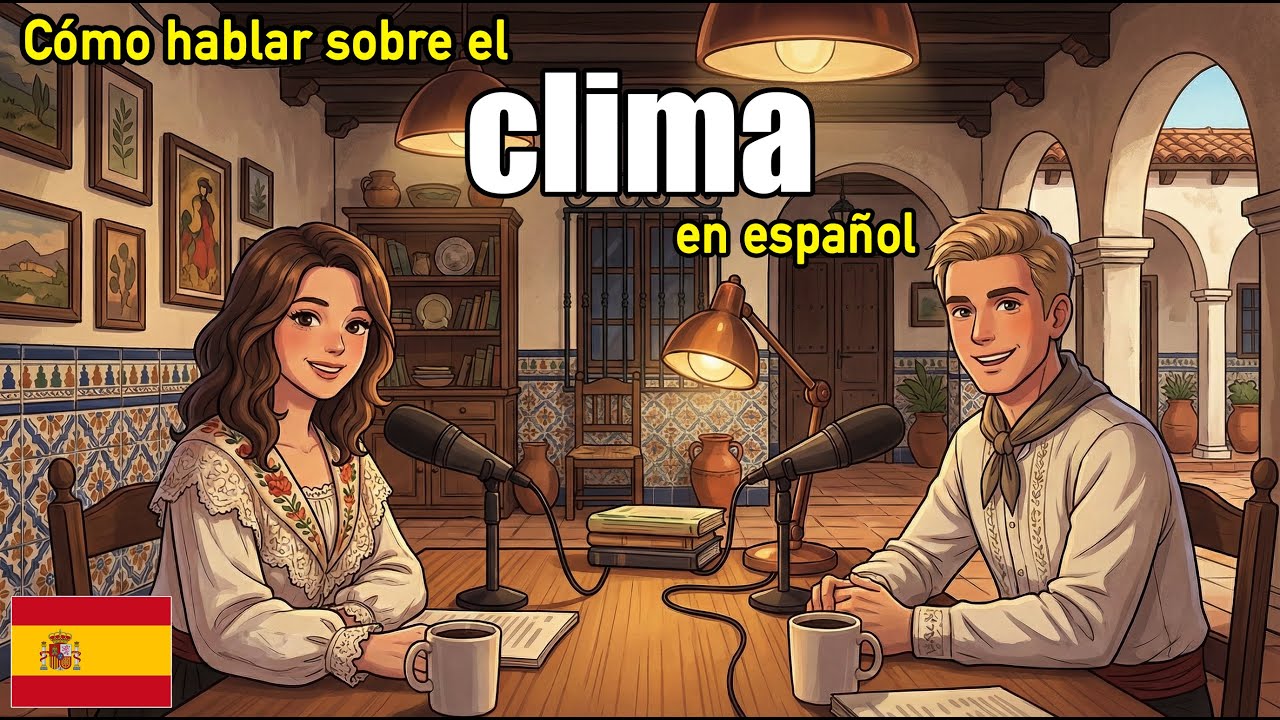 Cómo hablar sobre el clima en español | Práctica diaria de conversación en español