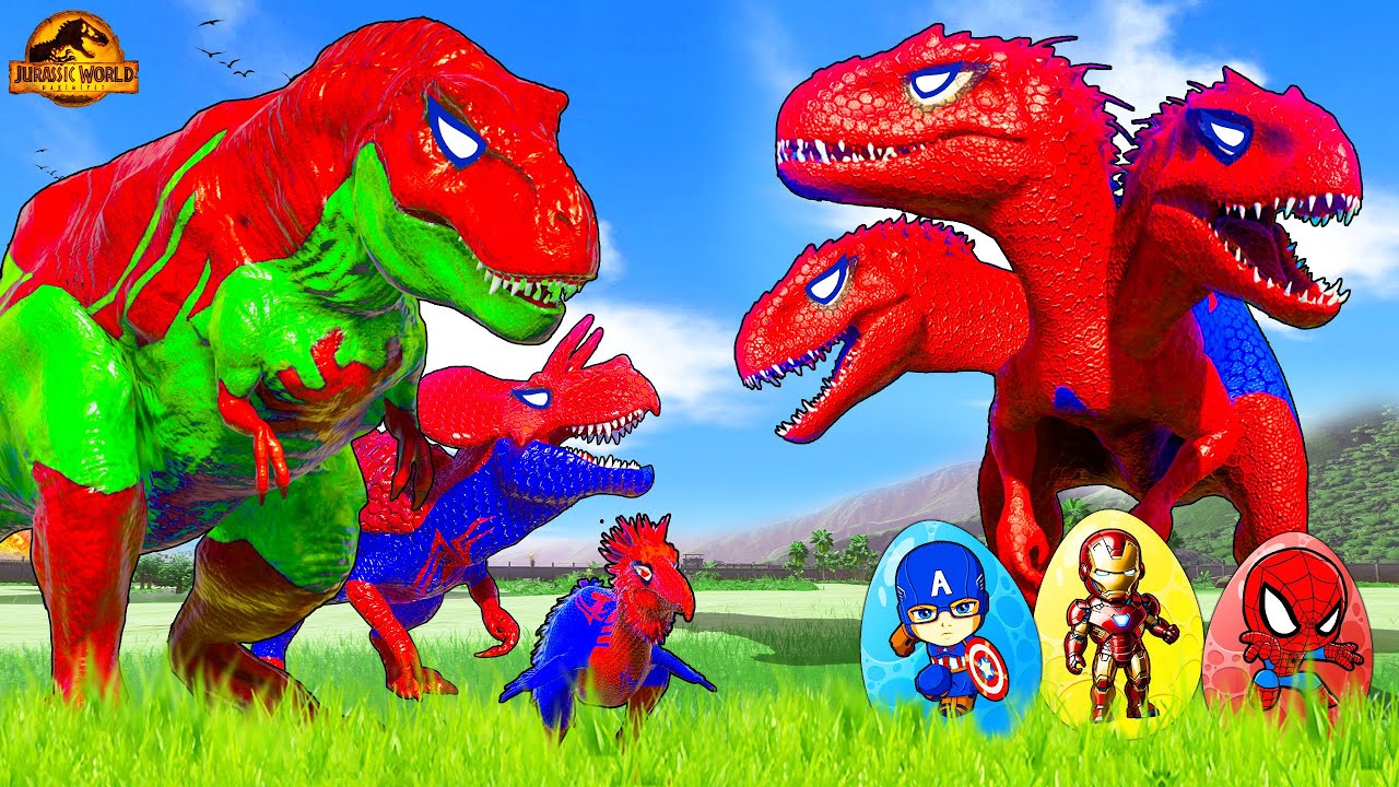 RELEASE ALL 75 LAND DINOSAURS SPECIES SINGLE EGG IN NORTHWEST USA - Jurassic World Evolution 3