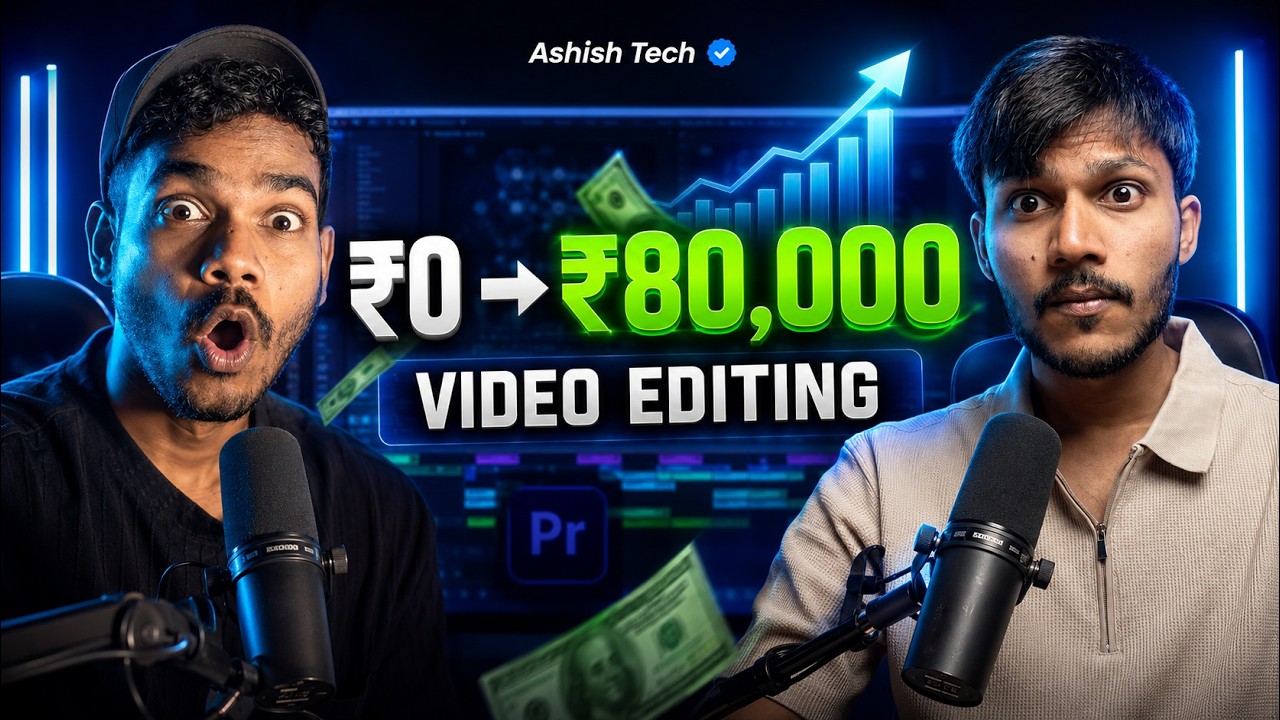 How Much Do Editors REALLY Earn? The TRUTH ft. Ashish Tech | Podcast Ep 01
