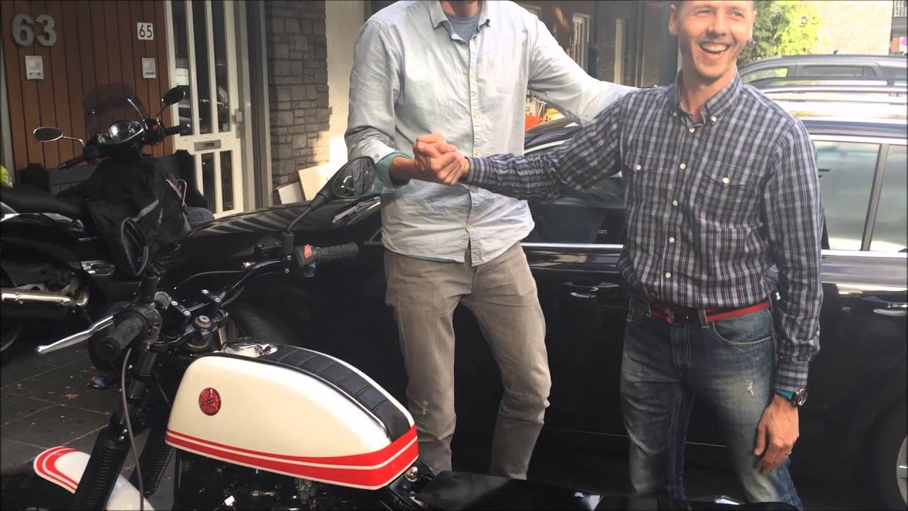 Yamaha XV700 Scrambler First time start