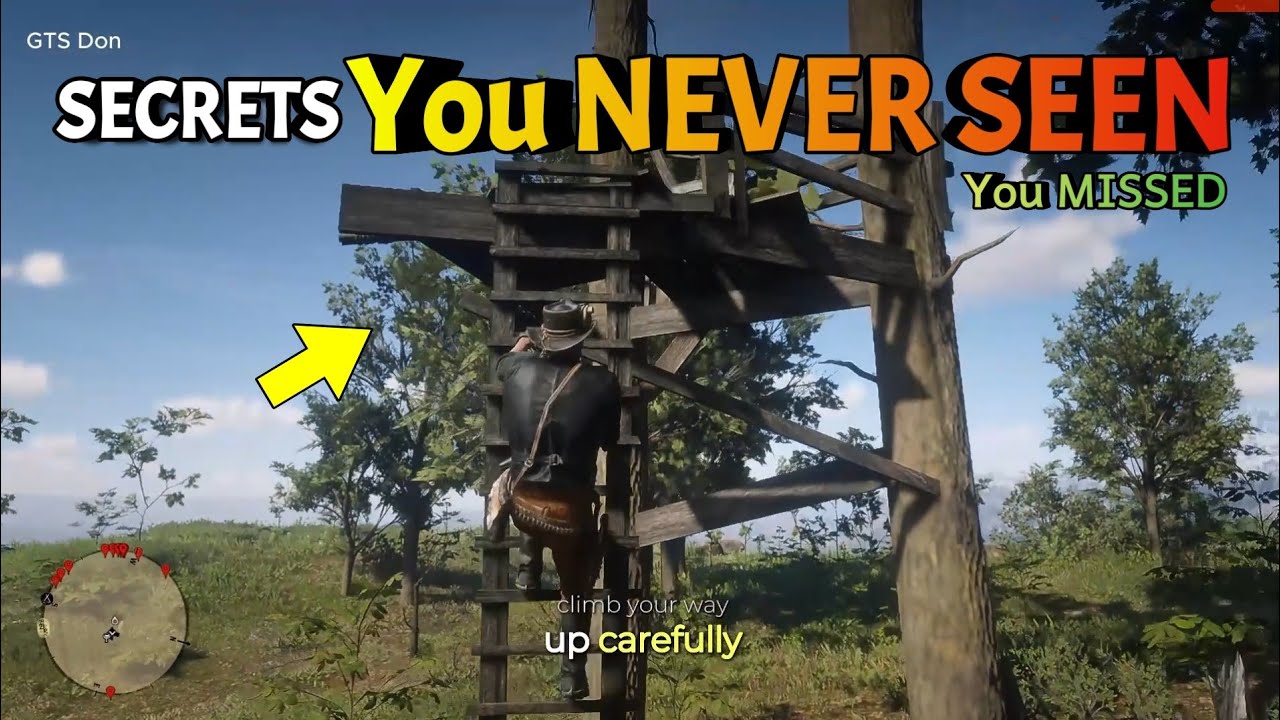 Only Explorers Find These 5 RDR2 SECRET LOCATIONS! 🤔