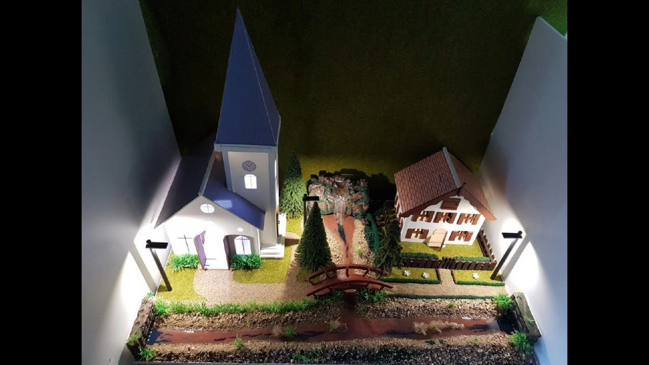 Diorama petit village