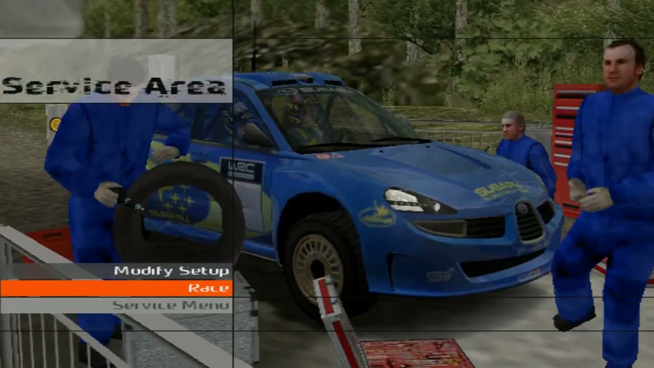 WRC 4: FIA World Rally Championship (PS2) Gameplay