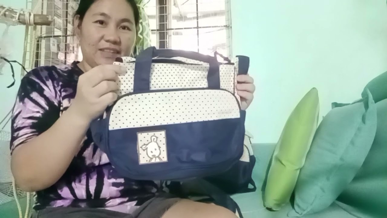 UNBOXING|5 IN 1 MOMMY BAG DIAPER BAG  BABY STORAGE BAG