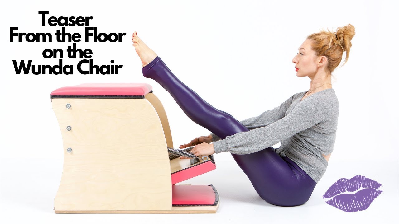 Teaser from the Floor on the Wunda Chair | Online Pilates Classes