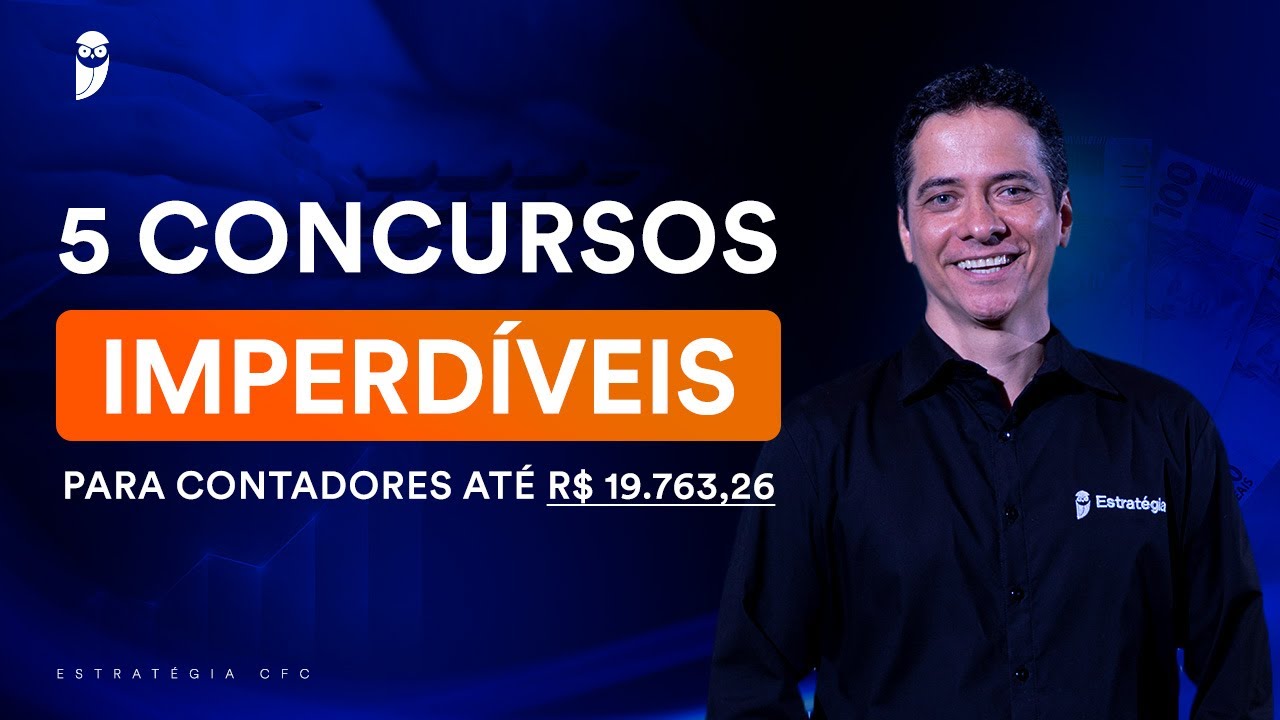 Só um louco pode ignorar esses 5 concursos de Contador!