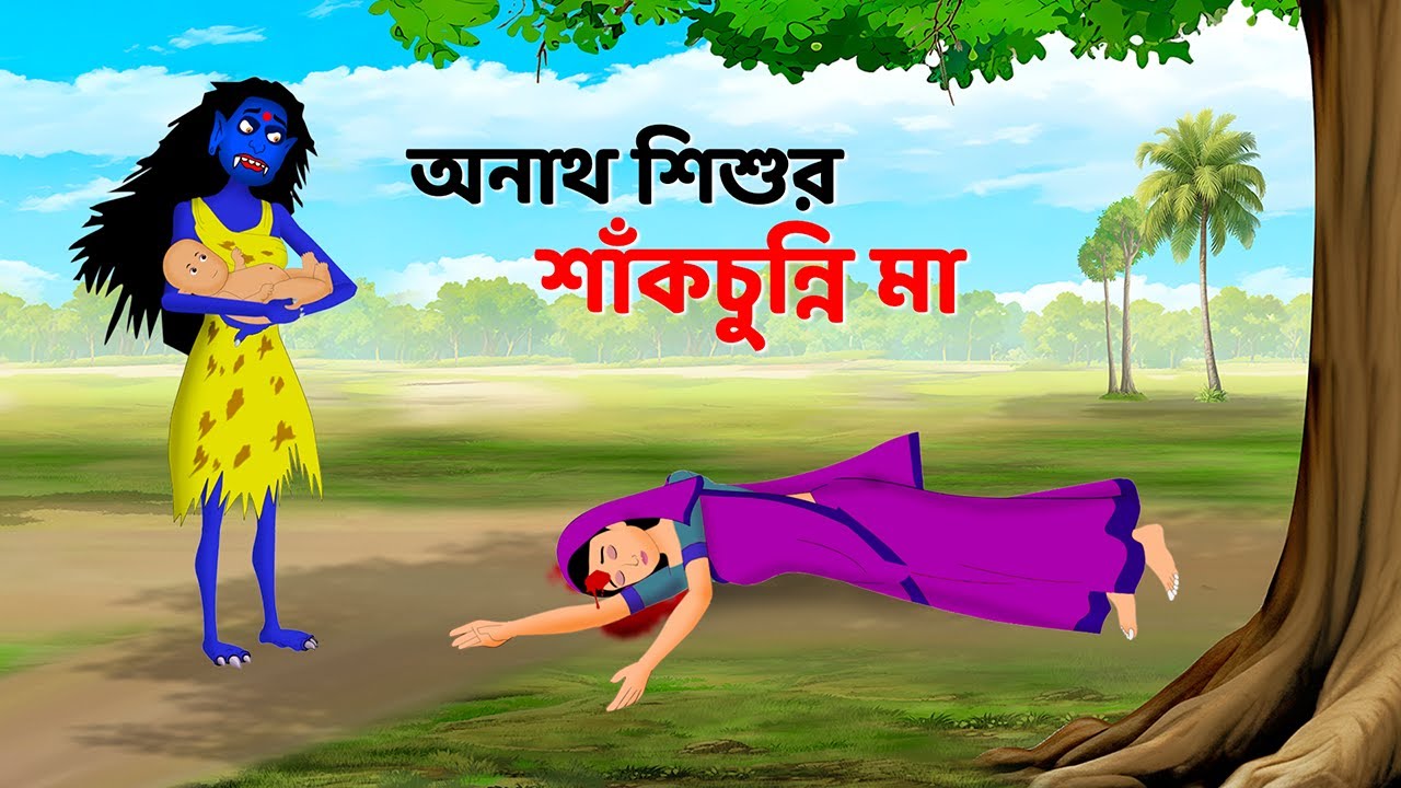 অনাথ শিশুর শাঁকচুন্নি মা | Rupkothar Bangla Golpo | Shakchunni Notun Cartoon | Story Bird