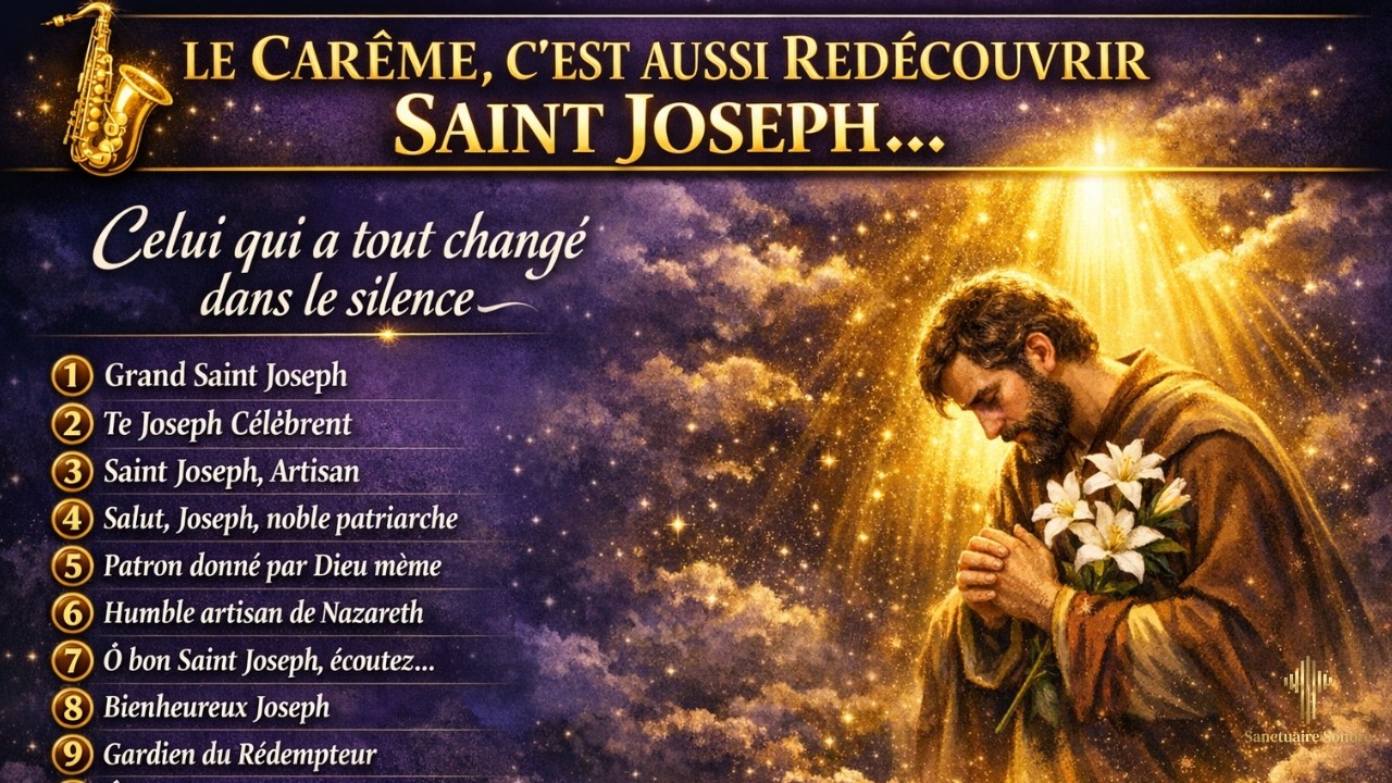 chants puissants dédiés à Saint Joseph pour le Carême 2026