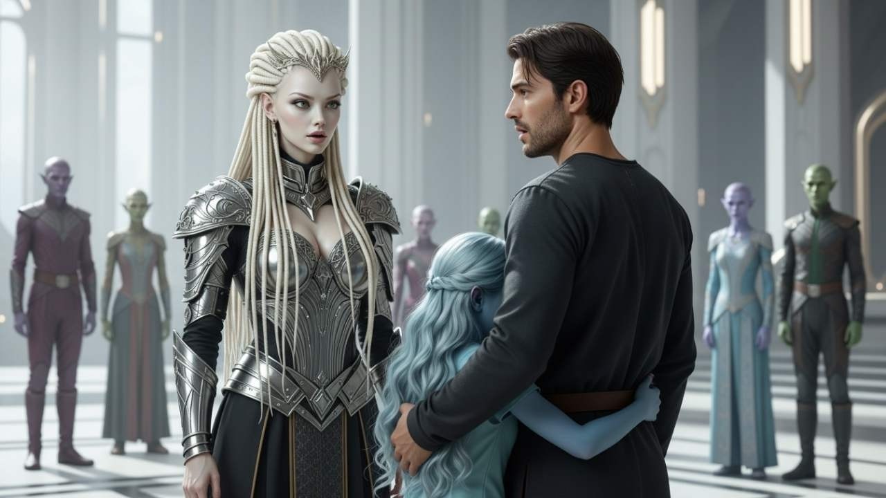 The Alien Queen's Daughter Hugged Me — The Queen and Everyone in the Court Was Shocked