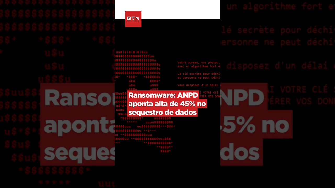 Ransomware: ANPD aponta alta de 45% no sequestro de dados #Ransomware #ANPD #LGPD #Ciberseguran&ccedil;a