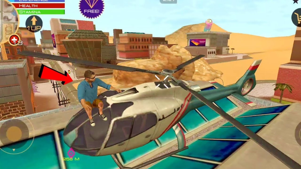 Grand Vegas Crime (army base in private helicopter ) - Mission complete || Android Gameplay - HD