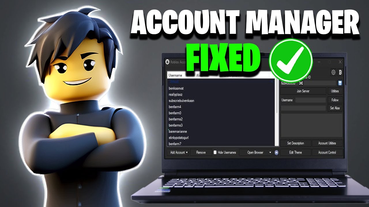 How To Fix Roblox Account Manager Not Working | Step By Step Guide