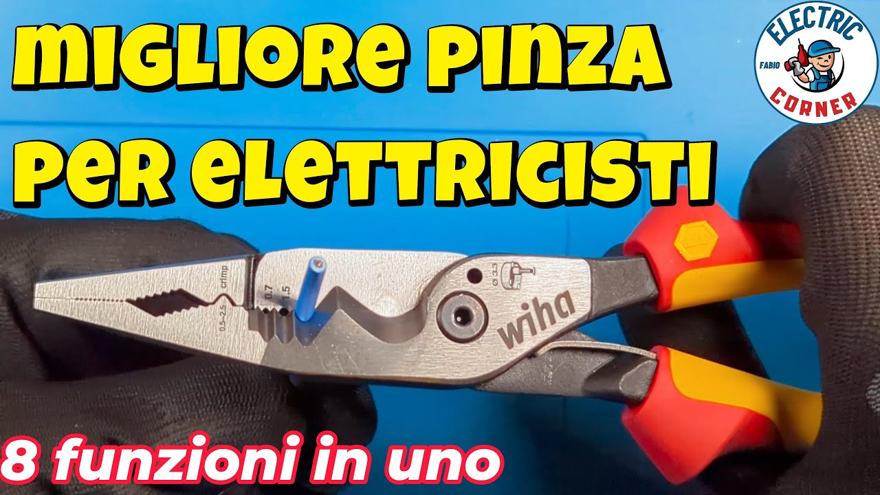 pinza per elettricisti Wiha attrezzature professionali 