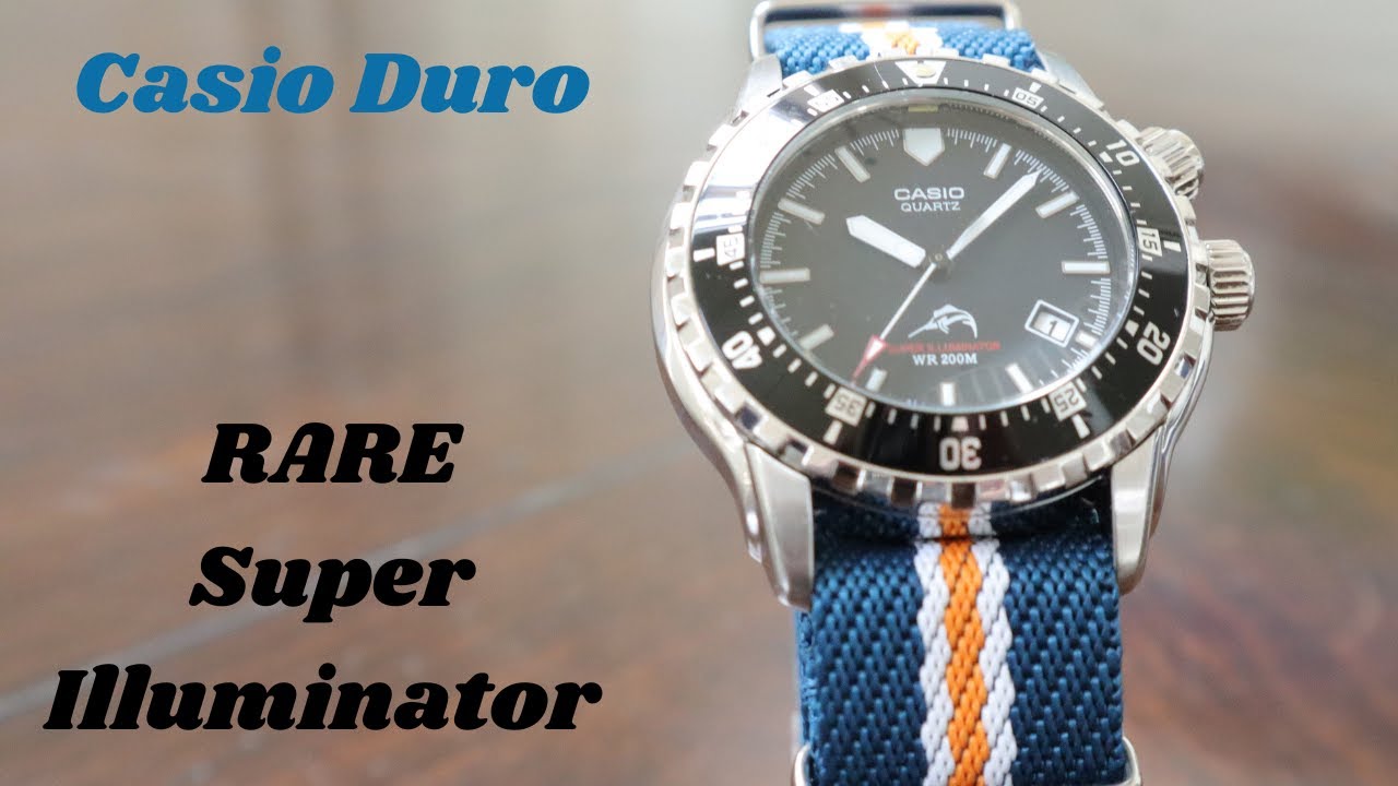 The Original Casio Duro - Casio Duro Super Illuminator mdv-102