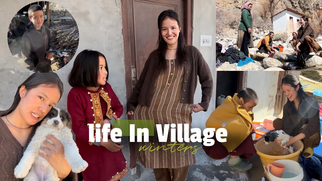 Mummy Ka Kapda Phen Liya 🥲|| Winters In Kinnaur🥶 || #vlog #lifestylevlog 
