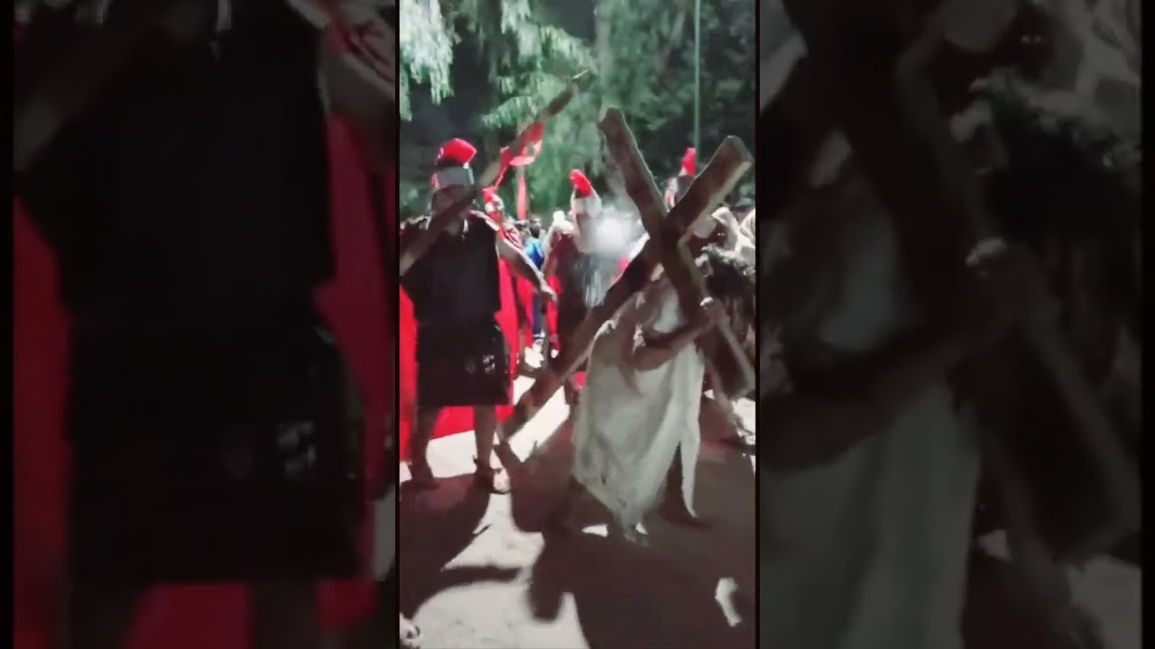 Vía Crucis en Antinaco, La Rioja 2023