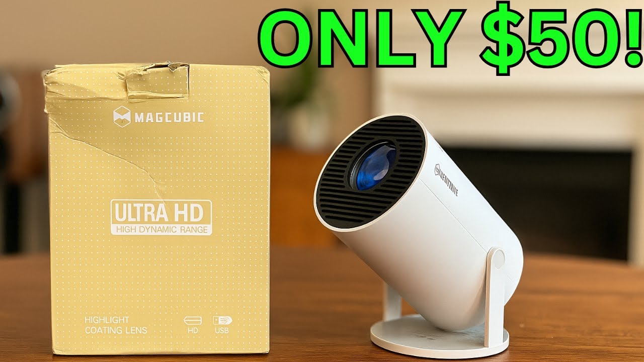 Magcubic HY300 Projector Review! Samsung Freestyle Clone for ONLY $50! Worth Buying? Quality Test