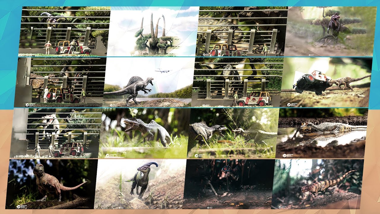 2023 Dinosaur Toy Photography so far (até agora)