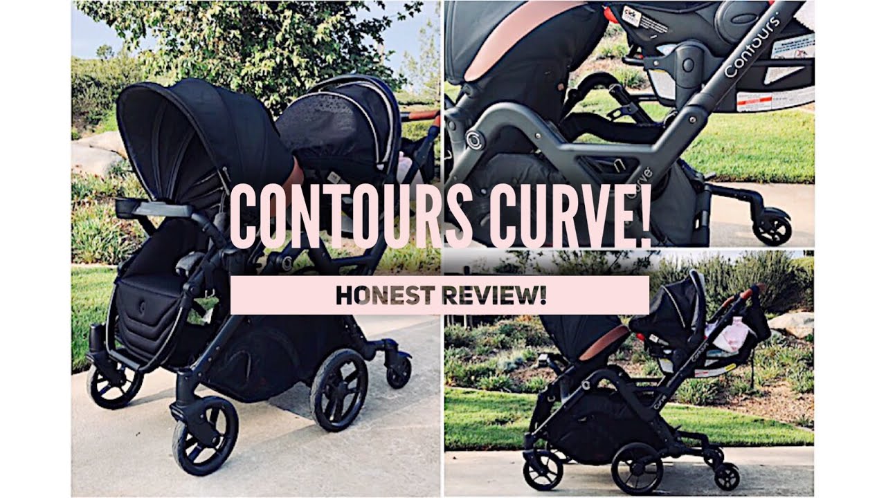 CONTOURS CURVE DOUBLE STROLLER REVIEW! 2019