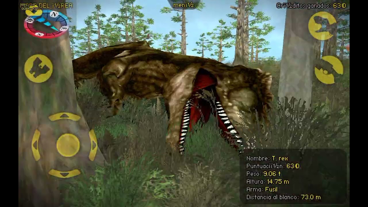 Jugando carnivores legacy de mobil 