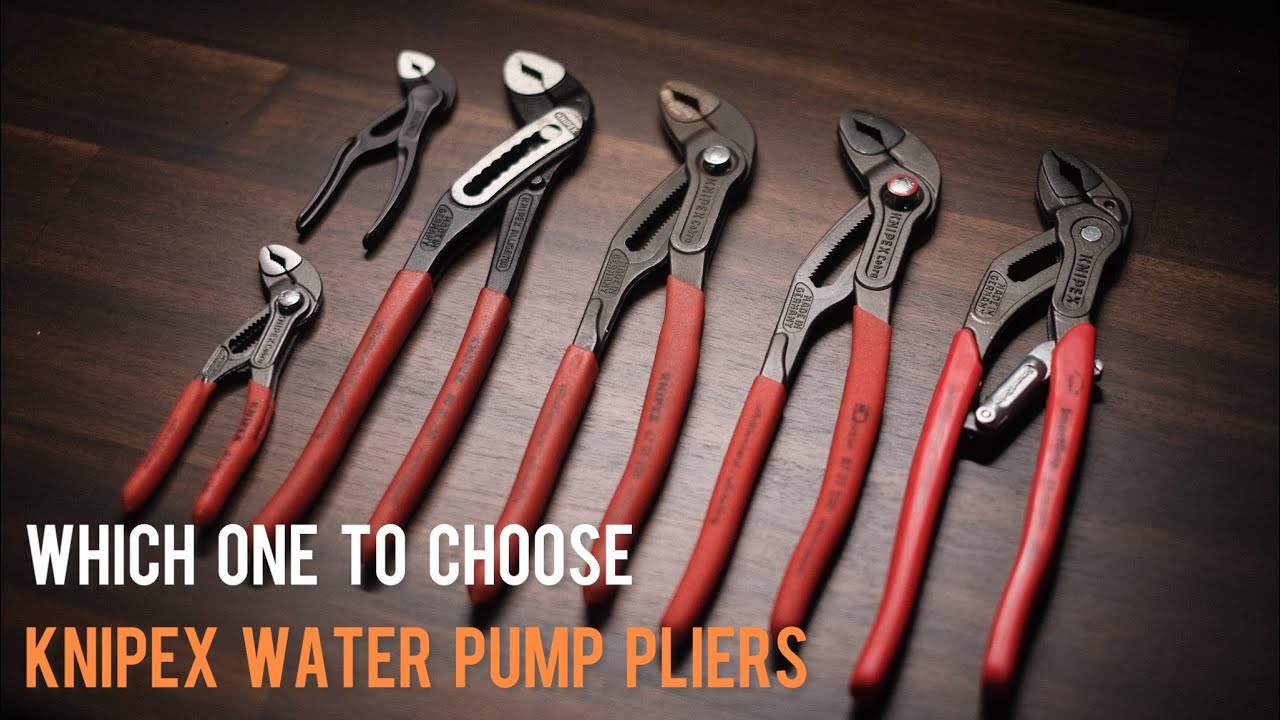 Knipex Water pump pliers เลือกแบบไหนดี