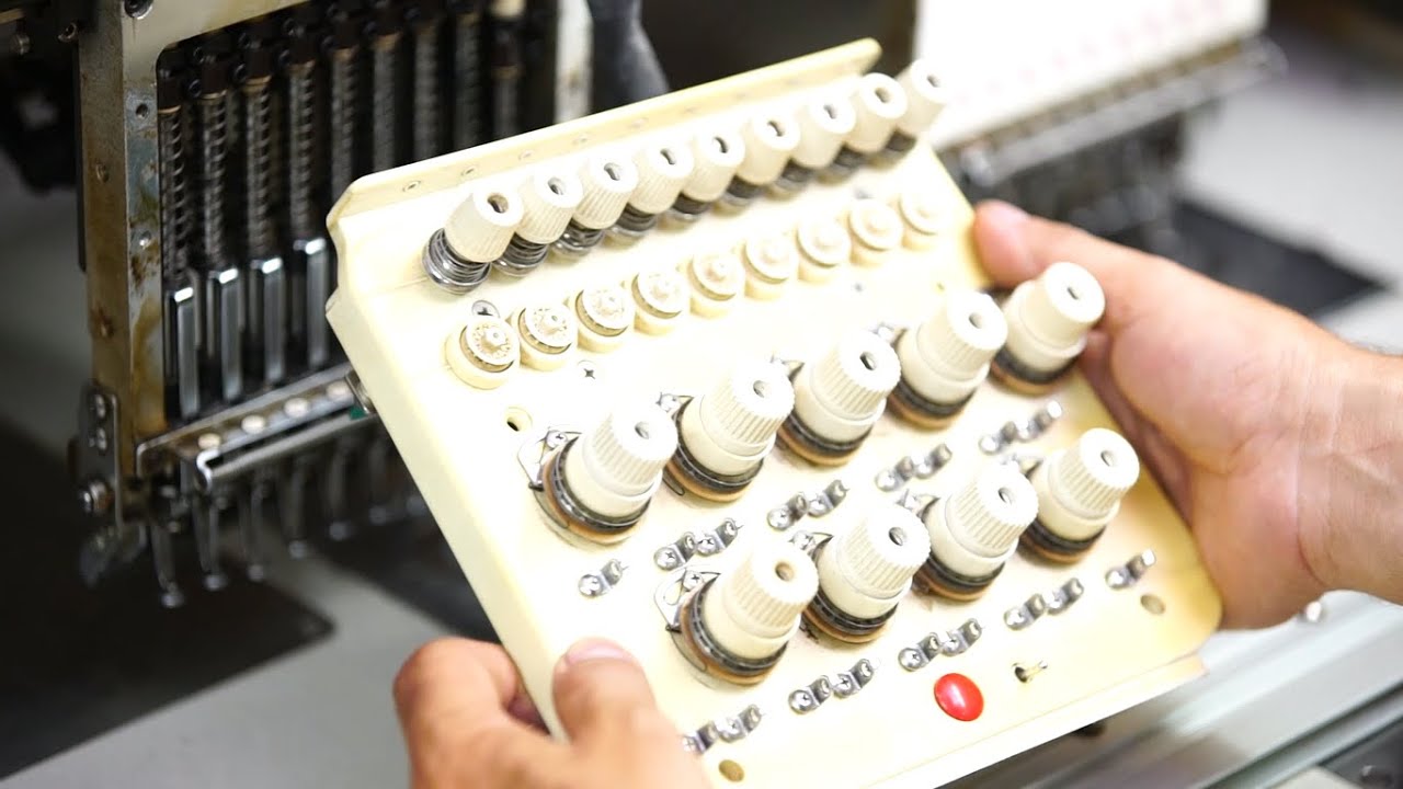 Como programar troca rápida na bordadeira SWF série E