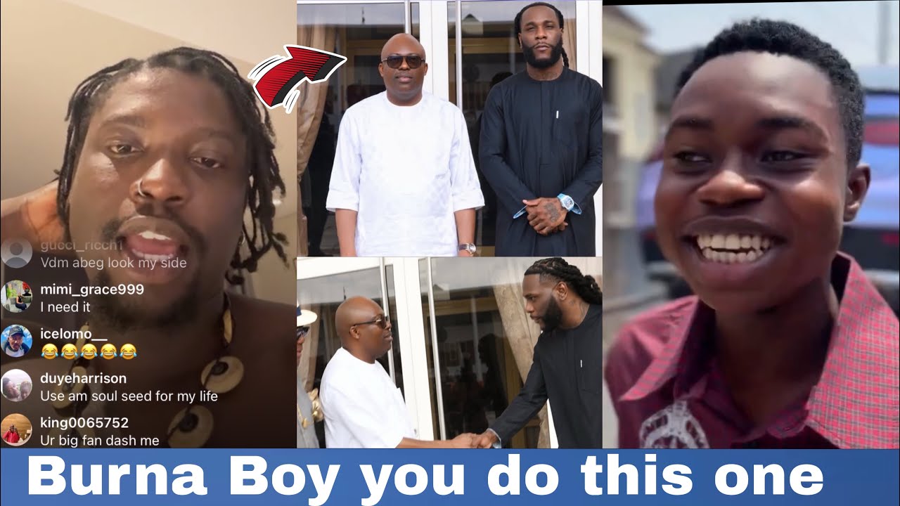 BURNA BOY DISTURBIN RIVERS STATE VISIT GOVERNOR FUBARA WIKE BOY FOR VDM MATTER & PELLER END HIS TOUR