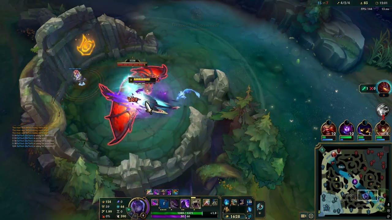 How Far Can I Climb With Bel’Veth Platinum 3 #0088 vs Fiddlesticks