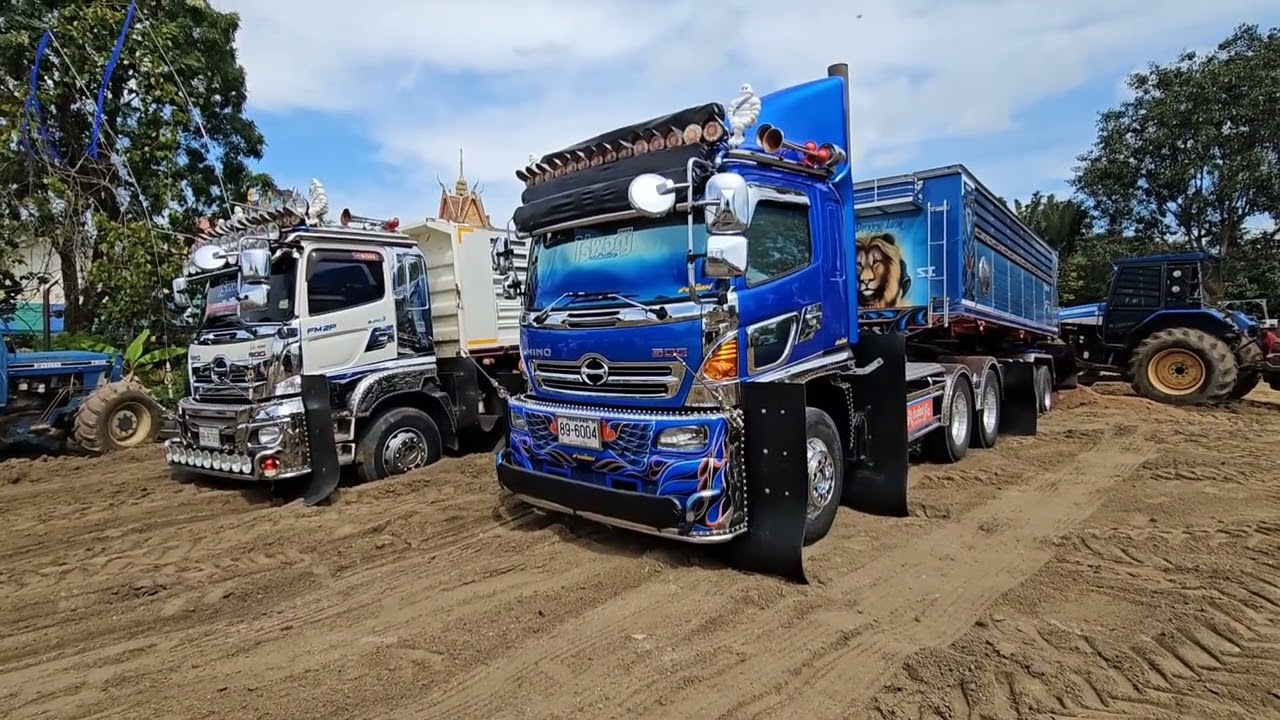 สายบุญ ปากช่อง แต่ล่ะคันหล่อๆทั้งนั้น Dump Truck