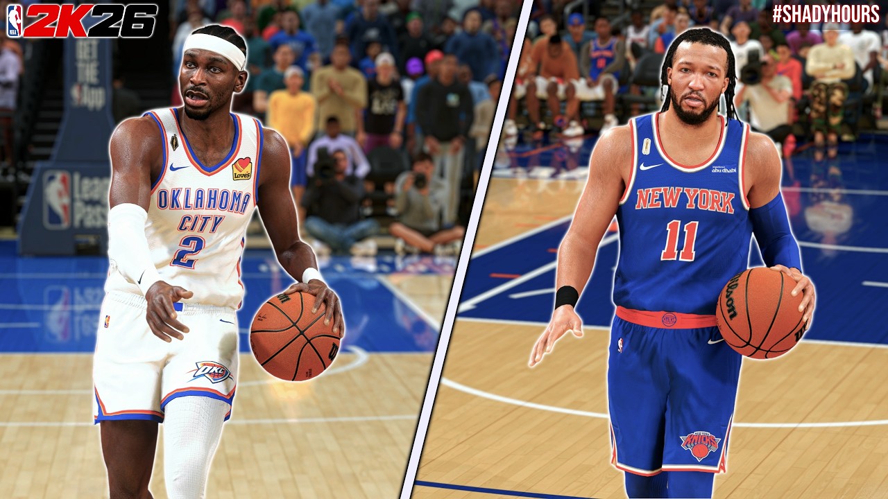 I have NEVER seen 2K26…Look like this.